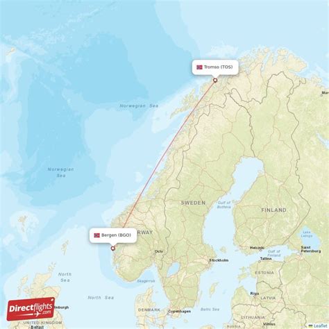 Cheap Flights to Tromso (TOS) from £95 Return .
